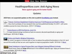 Sites similar to healthspannow.com