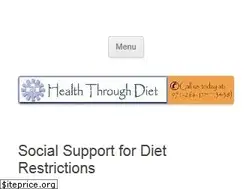 Sites similar to healththroughdiet.com