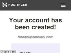 Sites similar to healthtipsinhindi.com