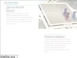 Sites similar to healthvalue.org