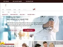 Sites similar to healthvietnam.vn