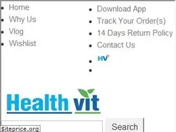 Sites similar to healthvit.com