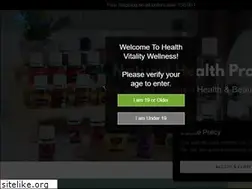 Sites similar to healthvitalitywellness.com