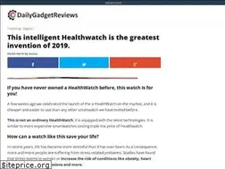 Sites similar to healthwatch.dailygadgetreviews.com