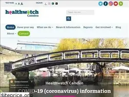 Sites similar to healthwatchcamden.co.uk