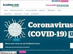 Sites similar to healthwatchcheshireeast.org.uk