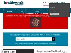 Sites similar to healthwatchderbyshire.co.uk