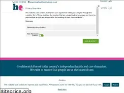 Sites similar to healthwatchdorset.co.uk