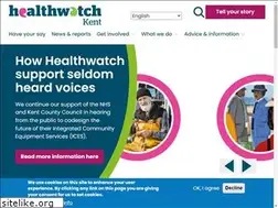 Sites similar to healthwatchkent.co.uk