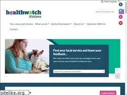 Sites similar to healthwatchkirklees.co.uk