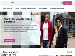 Sites similar to healthwatchmanchester.co.uk