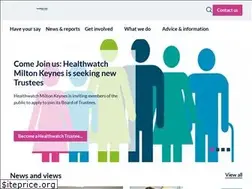 Sites similar to healthwatchmiltonkeynes.co.uk