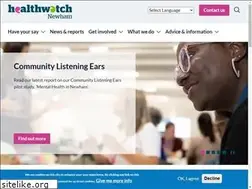 Sites similar to healthwatchnewham.co.uk