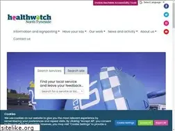 Sites similar to healthwatchnorthtyneside.co.uk