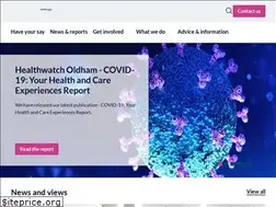 Sites similar to healthwatcholdham.co.uk