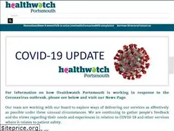 Sites similar to healthwatchportsmouth.co.uk