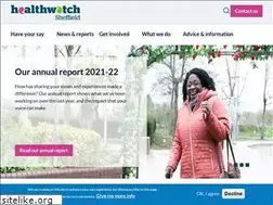 Sites similar to healthwatchsheffield.co.uk