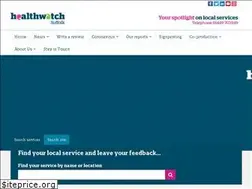 Sites similar to healthwatchsuffolk.co.uk