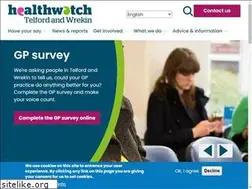 Sites similar to healthwatchtelfordandwrekin.co.uk