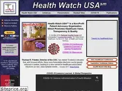 Sites similar to healthwatchusa.org