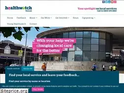 Sites similar to healthwatchwalsall.co.uk