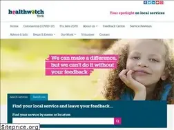 Sites similar to healthwatchyork.co.uk