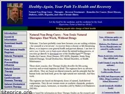Sites similar to healthy-again.net