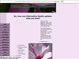 Sites similar to healthy-alternative-solutions.com