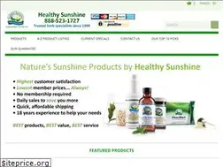 Sites similar to healthy-sunshine.com
