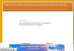 Sites similar to healthy-tips-for-a-healthy-lifestyle.blogspot.com