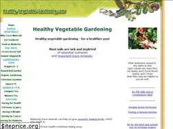 Sites similar to healthy-vegetable-gardening.com