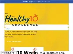 Sites similar to healthy10challenge.org