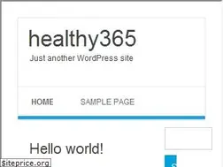 Sites similar to healthy365.net