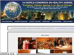 Sites similar to healthyageingcongress.com