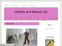 Sites similar to healthyandnaturallife.com