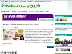 Sites similar to healthyandnaturalworld.com