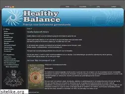 Sites similar to healthybalance.nl