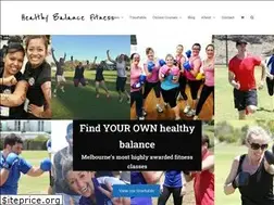 Sites similar to healthybalancefitness.com.au