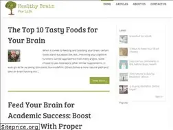 Sites similar to healthybrainforlife.com
