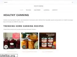 Sites similar to healthycanning.com
