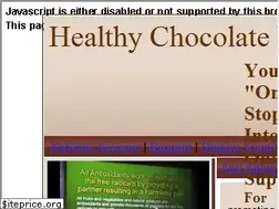 Sites similar to healthychocolatenbg.com
