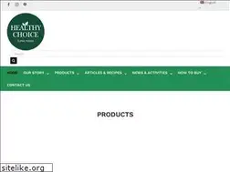 Sites similar to healthychoiceasia.com