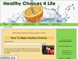 Sites similar to healthychoices4life.com