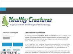 Sites similar to healthycreatures.com