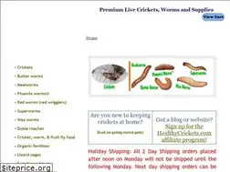 Sites similar to healthycrickets.com