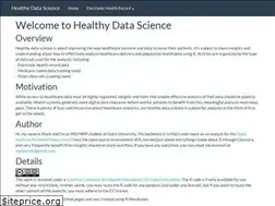 Sites similar to healthydatascience.com