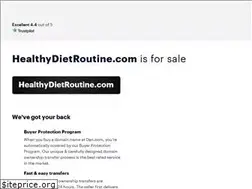Sites similar to healthydietroutine.com