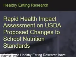 Sites similar to healthyeatingresearch.org