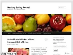 Sites similar to healthyeatingrocks.com