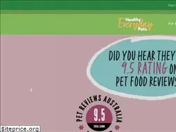 Sites similar to healthyeverydaypets.com.au